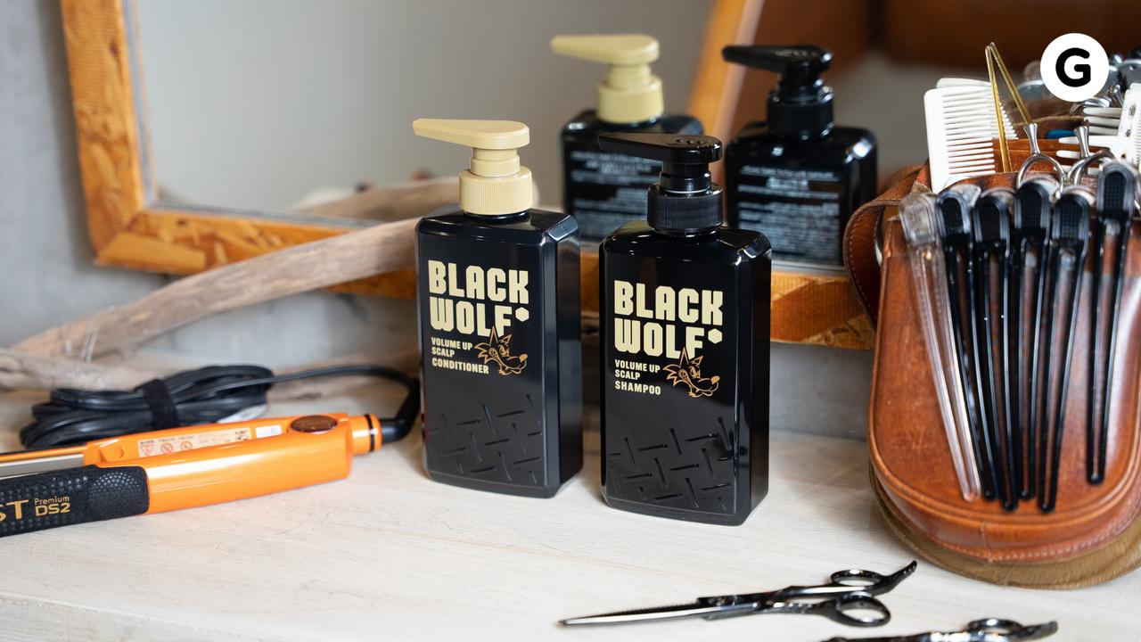 ヘアスタイルの可能性を広げるヘマチン実装の｢黒い｣シャンプー。｢BLACK WOLF｣で髪をメンテナンス