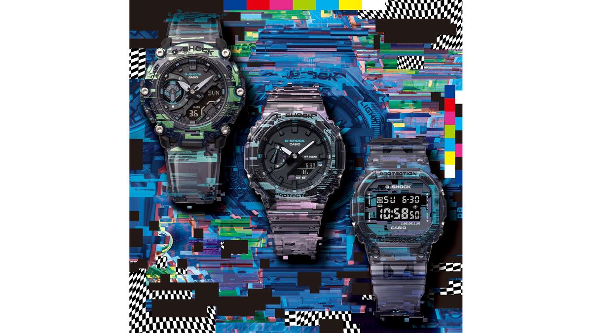 あれ､腕時計がバグった!?「デジタル世界の雑音」を表現したG-SHOCK 