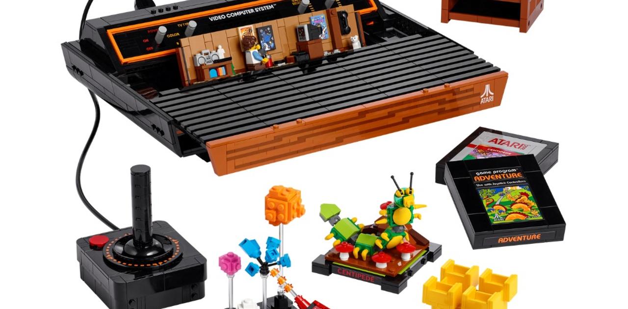 レゴ化した｢Atari 2600｣、ゲームはできないけど中から80年代のエモい 