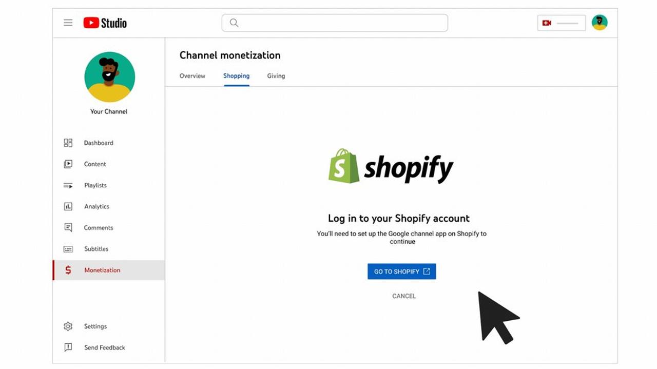 YouTubeが通販番組に。Shopify連携でクリエイターがグッズを販売できるようになるって