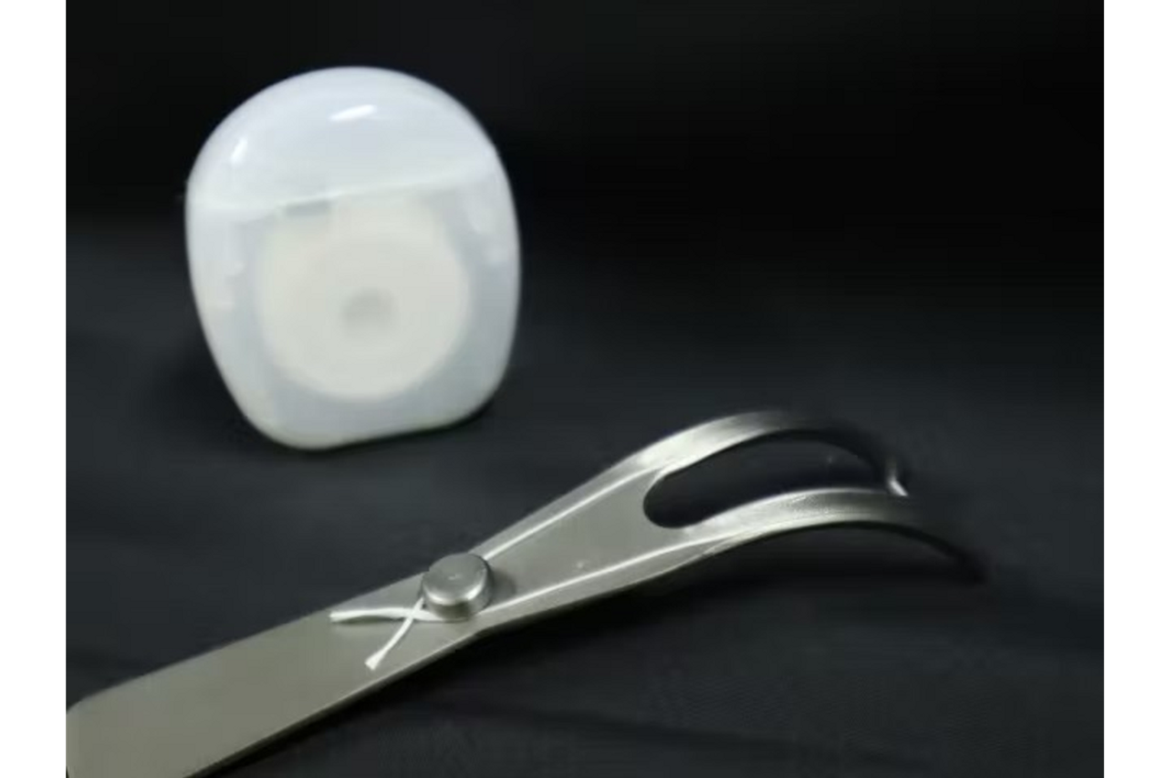 フロス糸交換式。チタン製フロスハンドルのプロジェクトが終了間近！