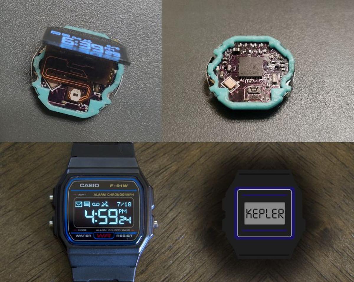 チプカシがスマートに？ 1989年のカシオ「F91W」をスマートウォッチ 