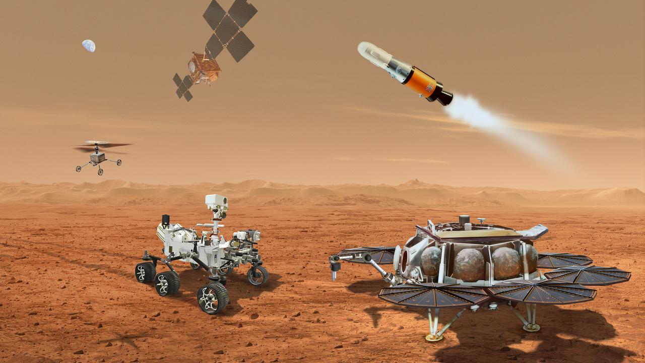 火星サンプル回収ミッションに小型ヘリコプター。欧州ローバーはキャンセルに