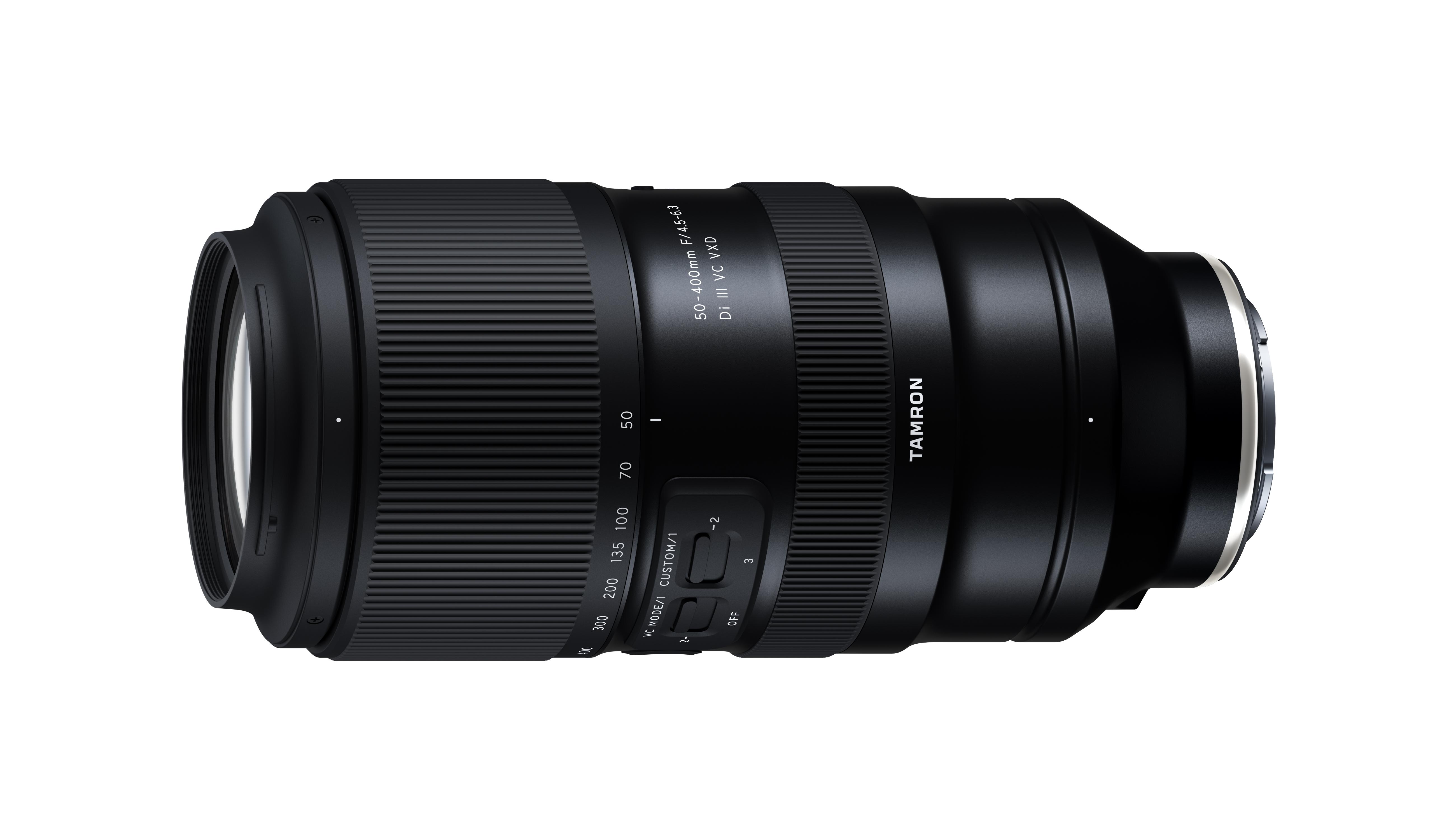 100-400mmを超える対応力、タムロンが50-400mmズームレンズの開発を