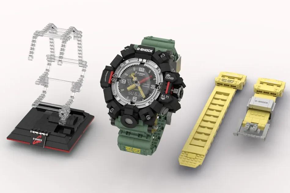 本物よりゴツくていい！作って飾れるG-SHOCK｢マッドマスター｣がレゴ