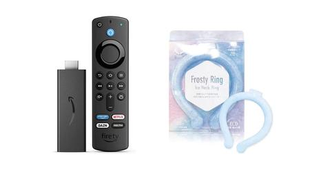 【Amazonタイムセール中!】Fire TV Stickが40%オフ、夏の暑さ対策におすすめのネッククールリングが59%オフなど