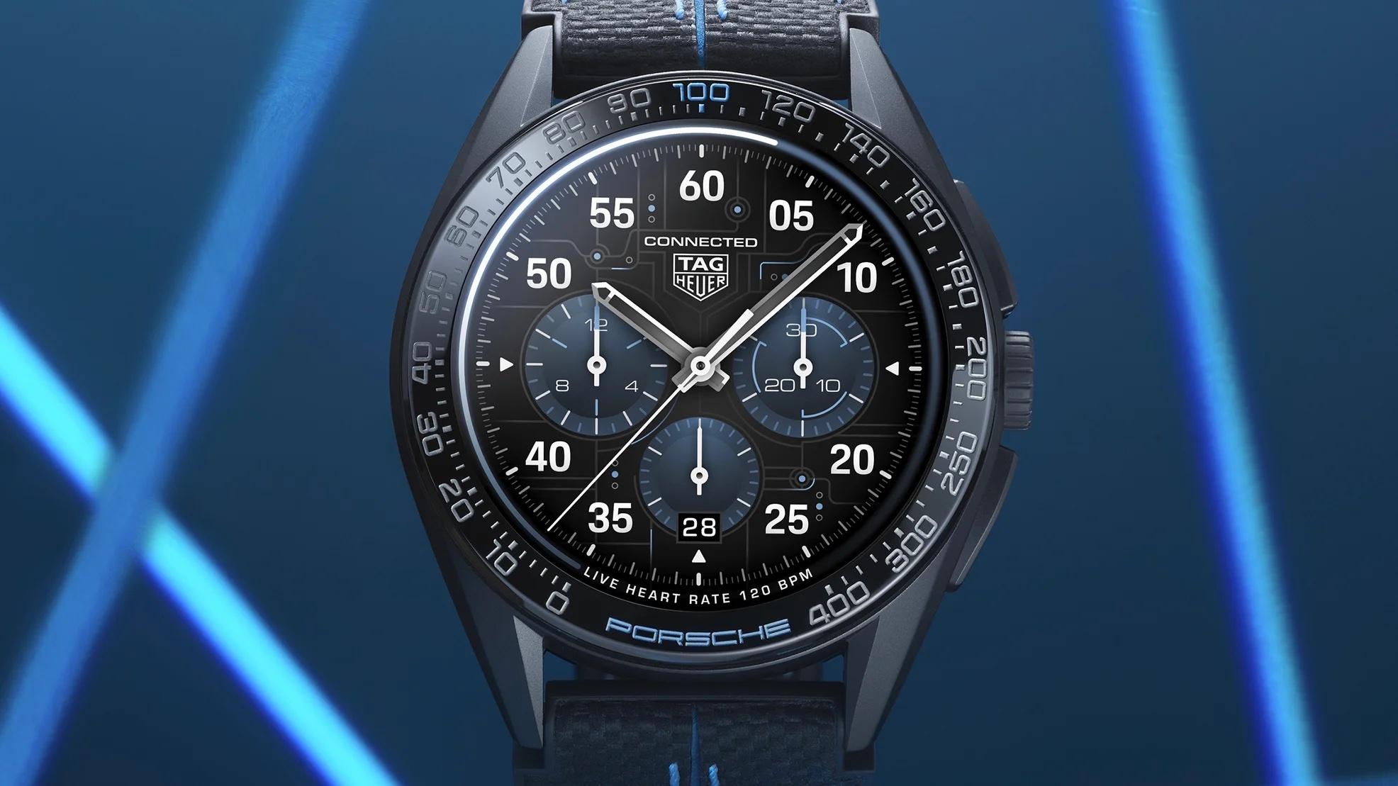 TAG Heuer × Porscheポルシェ限定モデル スマートウォッチ タグ・ホイヤーの新作スマートウォッチはポルシェと連携できる