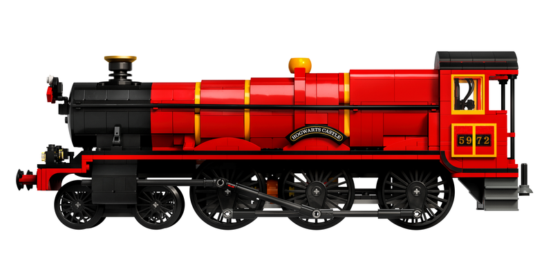 レバーを回すと車輪が動く！全長1mを超えるLEGOホグワーツ特急が8月末