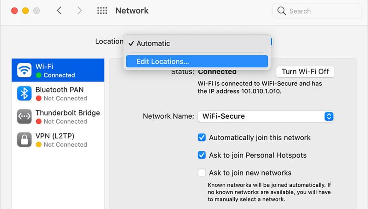 macOS Venturaは｢ネットワーク環境｣設定を削除予定。使ってた人…います？