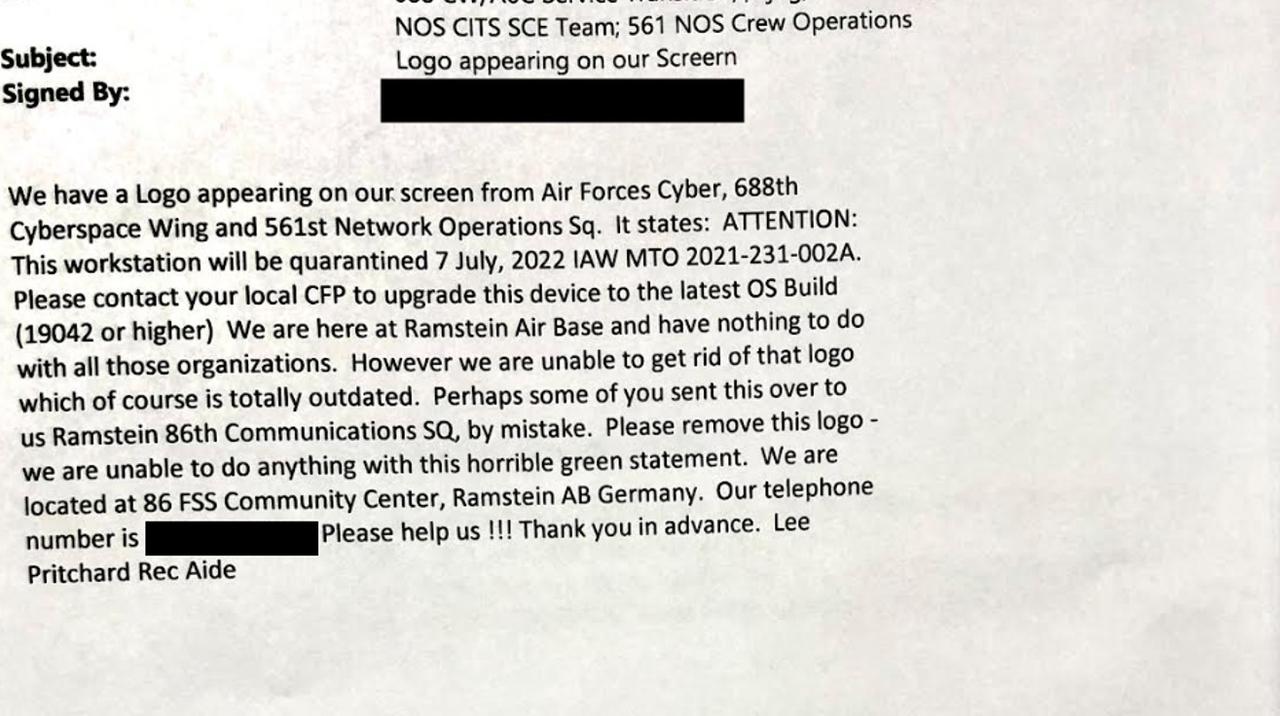 米空軍でのウッカリ者、間違って｢全軍関係者に一斉メール｣機能を使ってネタにされる