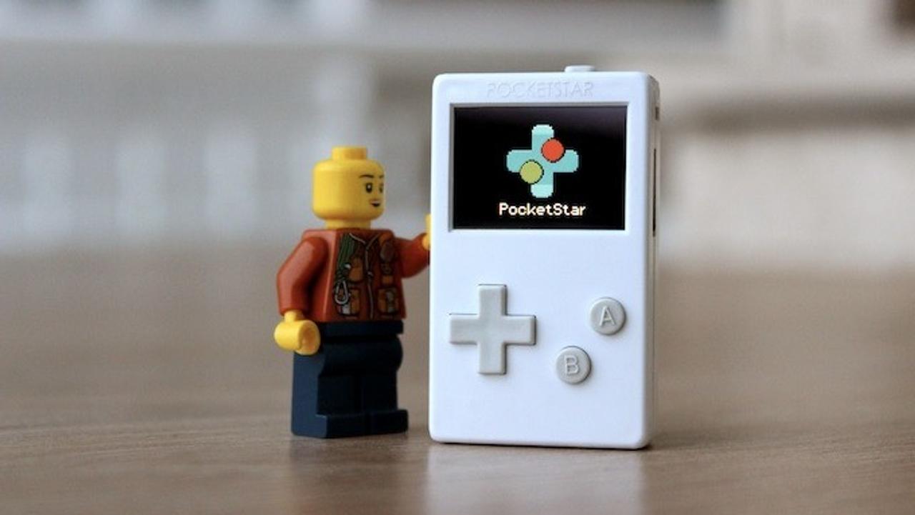 極小！ レゴミニフィグサイズのレトロゲーム機｢PocketStar｣