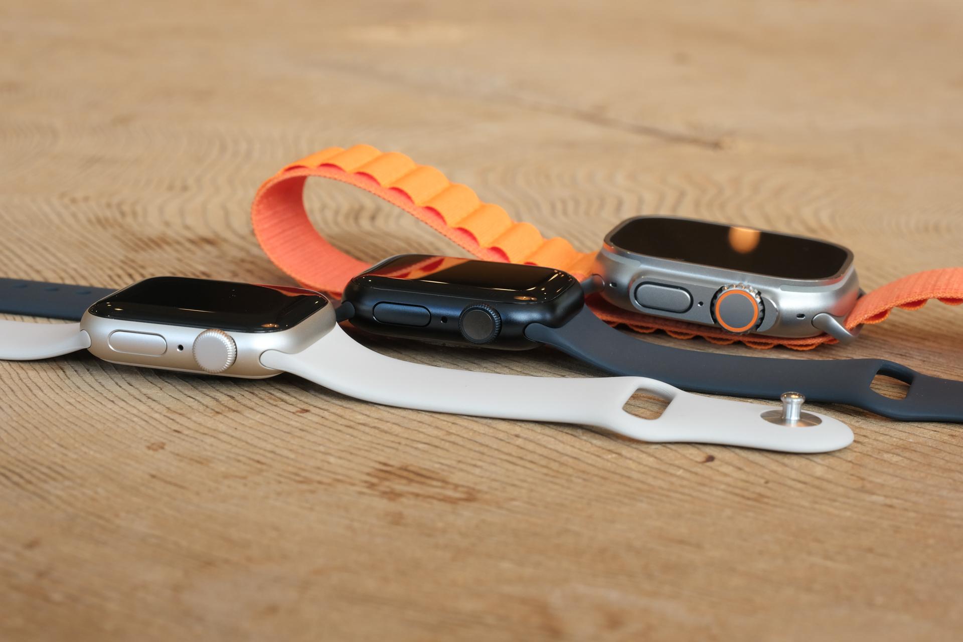 Series 8・SE2・Ultra、今年のApple Watchは3モデル。外観のちがいを