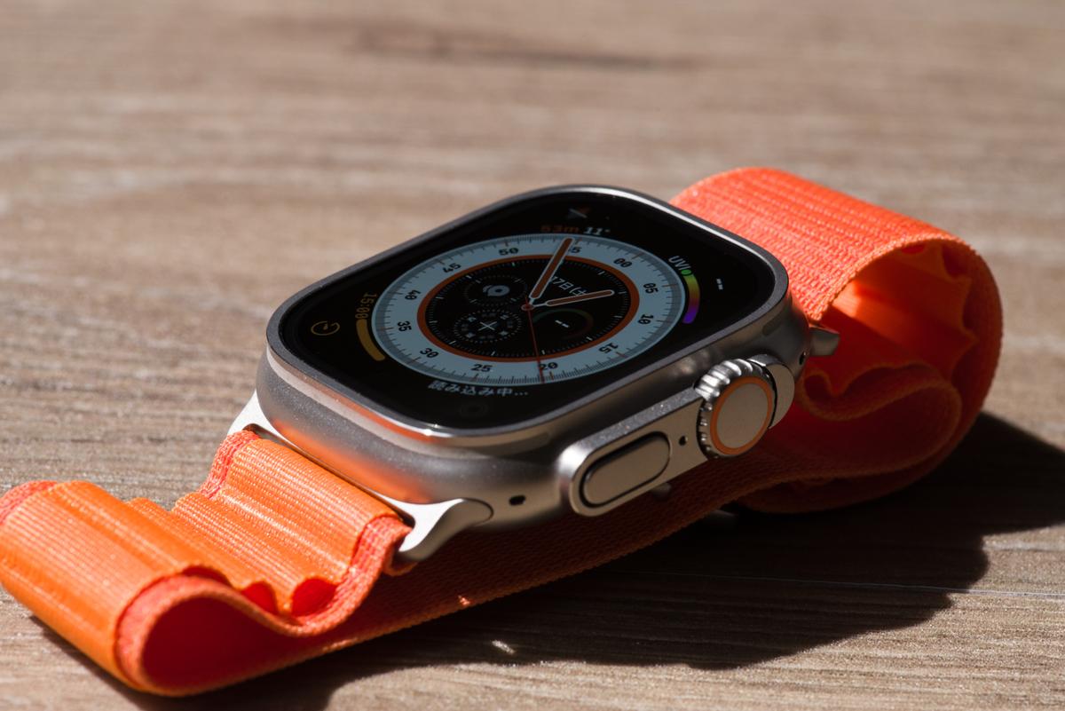 チタンの存在感、たまらん。Apple Watch Ultraをじっくりフォト