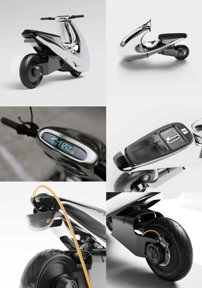 究極のエコバイク!未来の乗り物「電動スクーター」 - その他