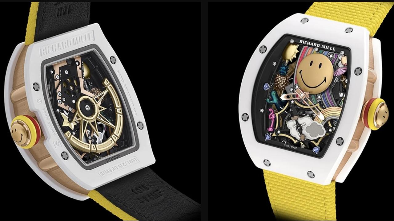 スマイリーマークをあしらった超高額トゥールビヨン時計。お値段なんと1億7000万円超え！