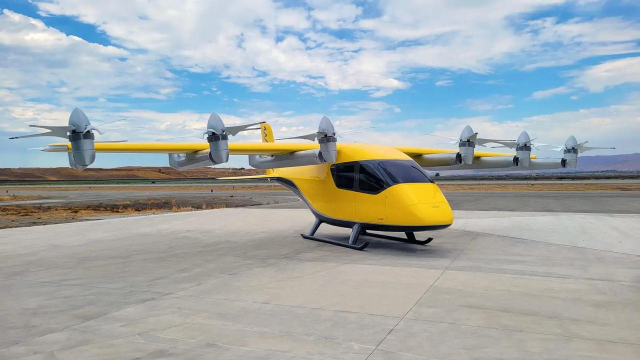 真っ黄色のエアタクシー。空飛ぶ車ベンチャーのWiskが新モデルを発表