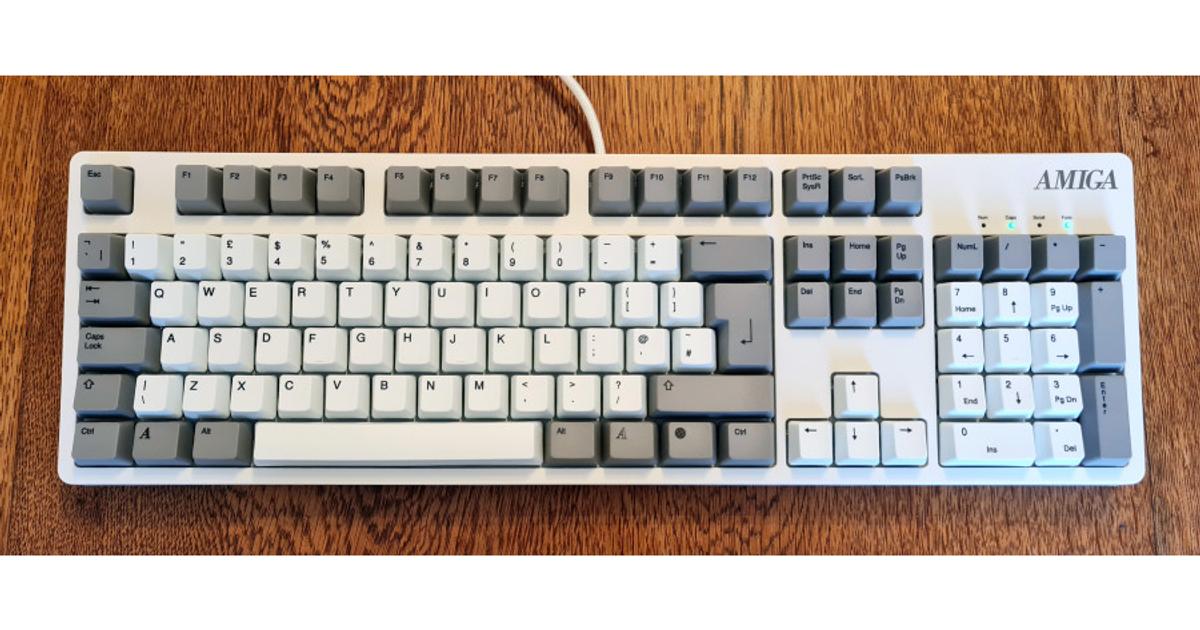 Amiga-classic-PC-usb-keyboard- 