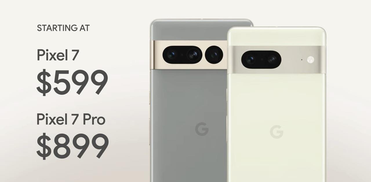 PIxel 7/Pixel 7 Proの価格出ました！8万2500円と12万3400円 #MadeByGoogle