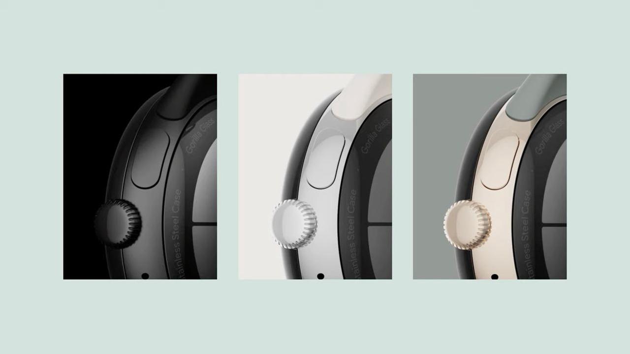 出た出たPixel Watch！ ブラック・シルバー・ゴールドの3色で出たー！ #MadeByGoogle