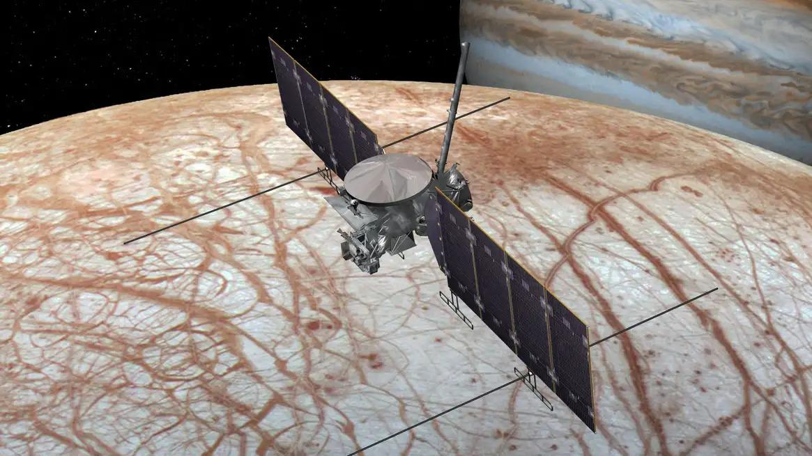 エウロパページ NASAの木星探査機ジュノーが捉えた、過去最高の解像度の「エウロパ表面