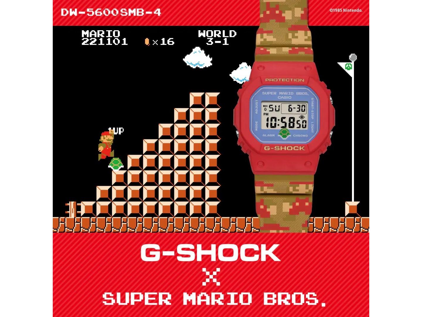 G-SHOCK】スーパーマリオコラボモデル 24H限定 5950円引き www