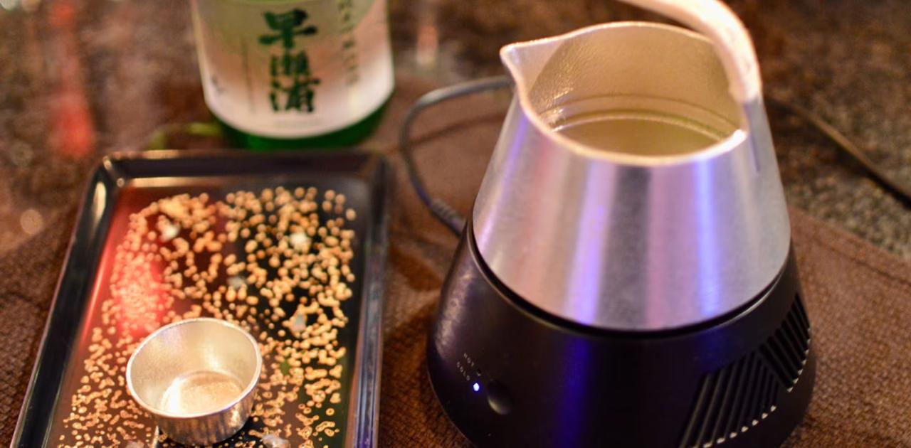 熱燗から冷までできる万能酒器｢hiyakan PRO｣で日本酒をいろいろな温度で味わってみた