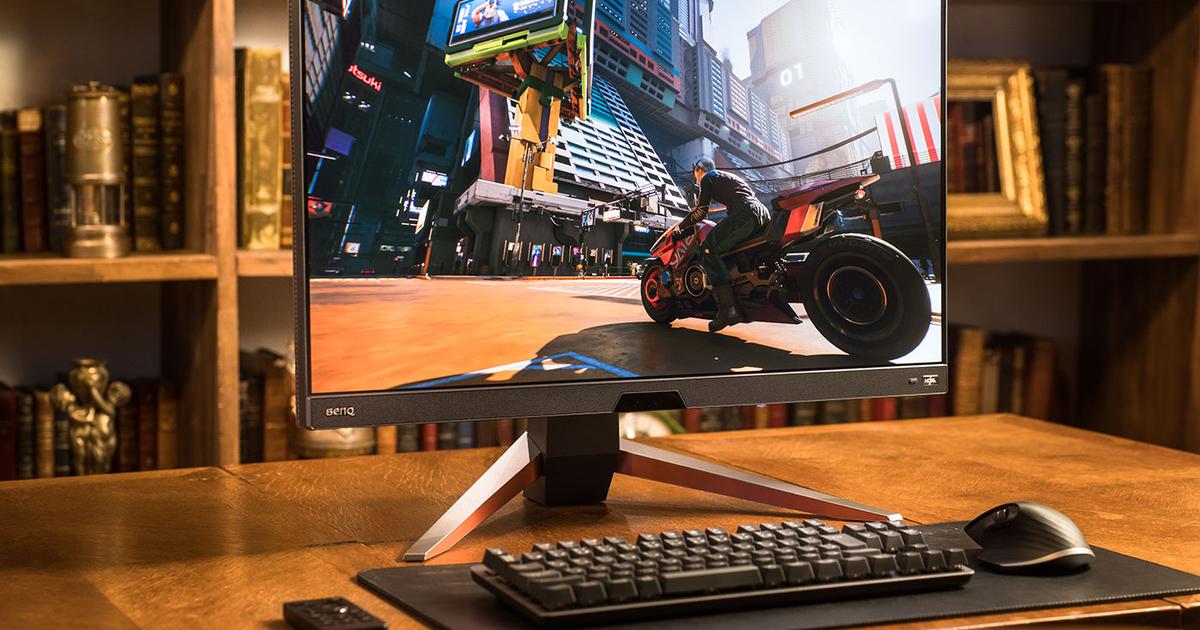 サイバーパンク2077』のリアリティを引き出すモニター！ BenQ MOBIUZ 