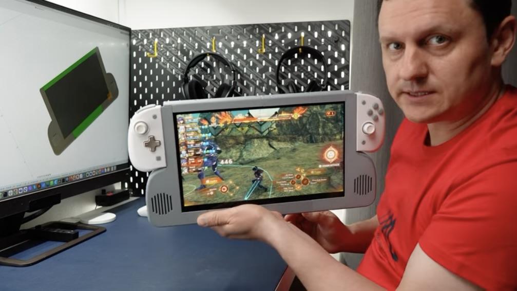 Nintendo Switchを12.5インチに巨大化してしまった男 | ギズモード