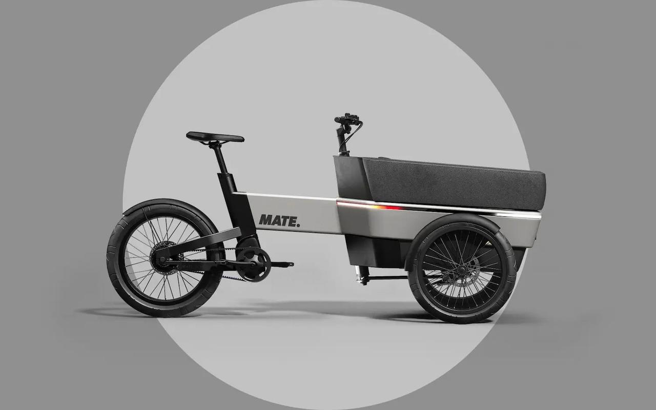 荷台のカスタマイズも自由自在。スタイリッシュな3輪eカーゴバイク｢MATE SUV｣