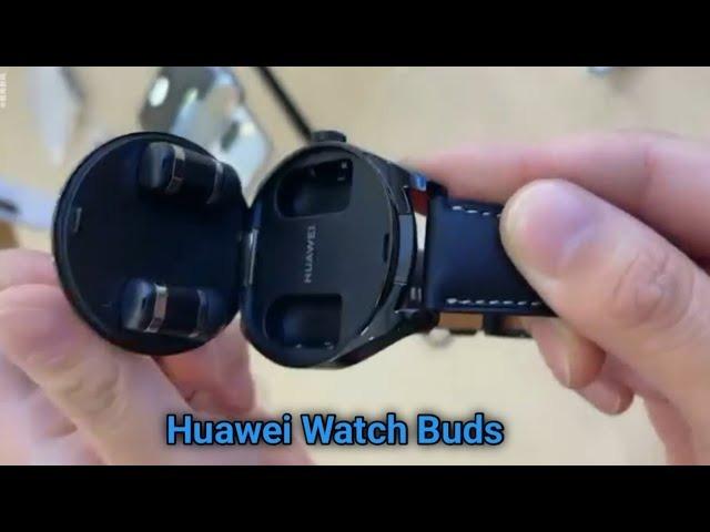 最新作の 新品未開封 イヤホン内蔵スマートウォッチHUAWEI WATCH Buds