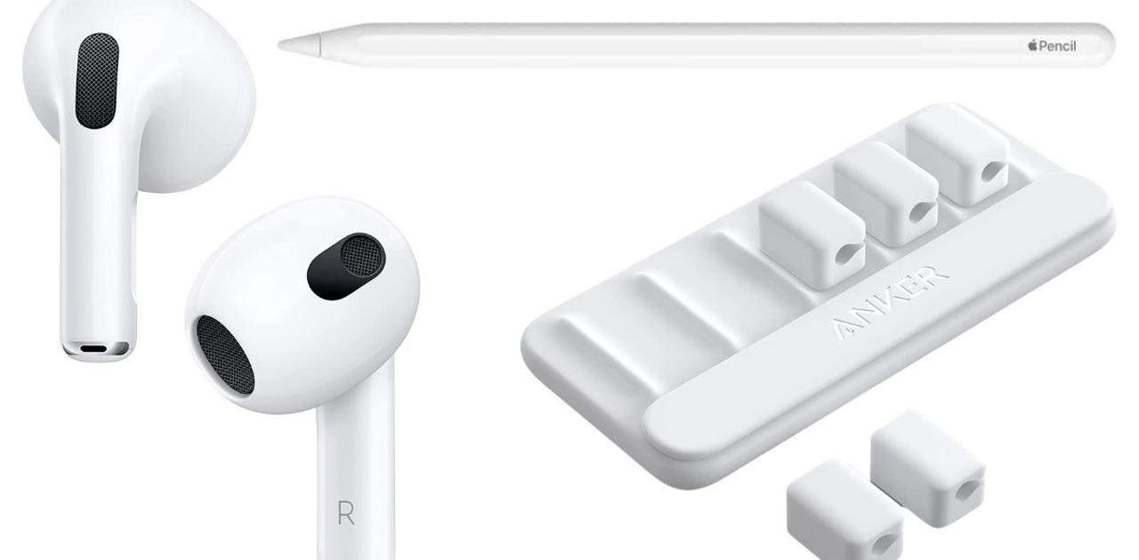 Appleのアクセサリーが安くなってる！Apple Pencil（第2世代）が18%オフ、Apple AirPods（第3世代）が2,527円オフ【Amazonタイムセール】