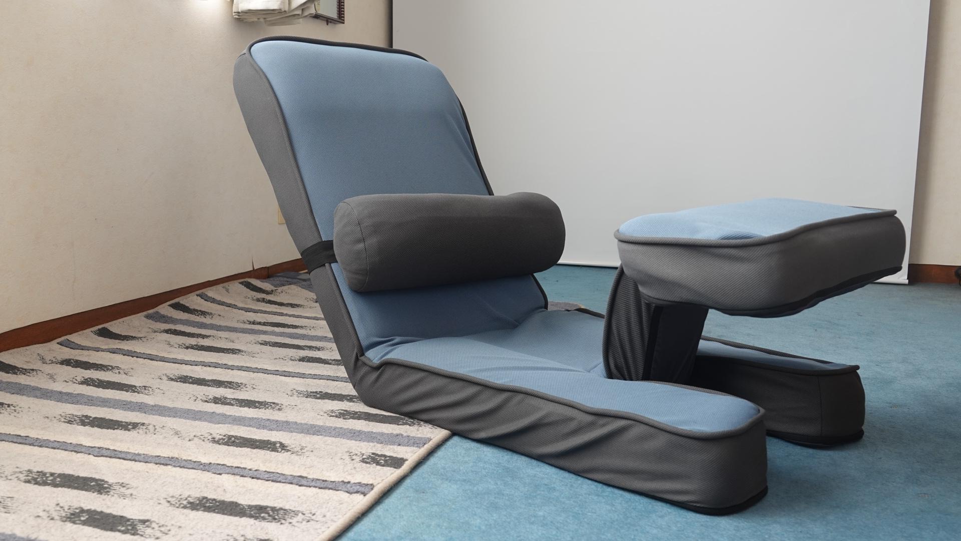 ゲーミングチェアならぬゲーミング座椅子という新提案。ゲームに仕事に読書に昼寝に最高すぎるんだ