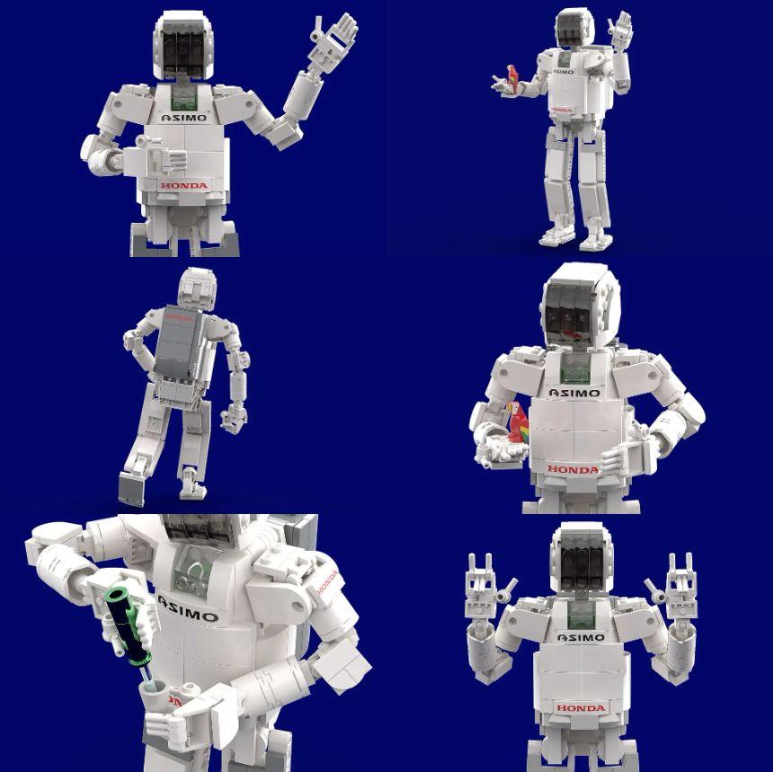 引退した名ロボット｢アシモ｣を、レゴで残そうよ、という声