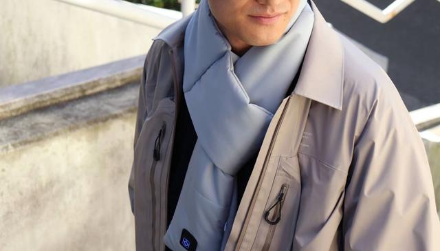 首もおなかもポカポカ。MAX55℃になる電熱ネックウォーマー