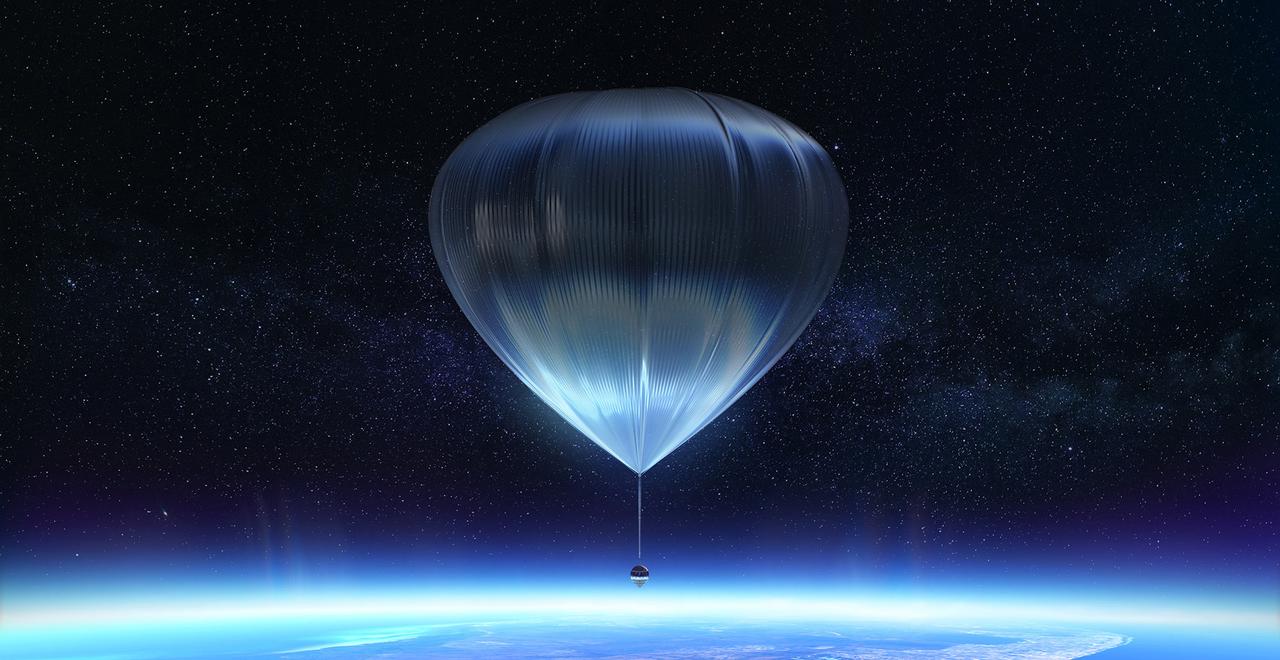 気球型宇宙船で行く往復6時間の宇宙旅行、約1600万円