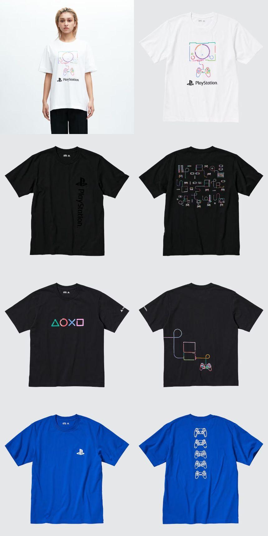 シンプルでイイ。ユニクロのUTからプレステTシャツ登場 | ギズモード