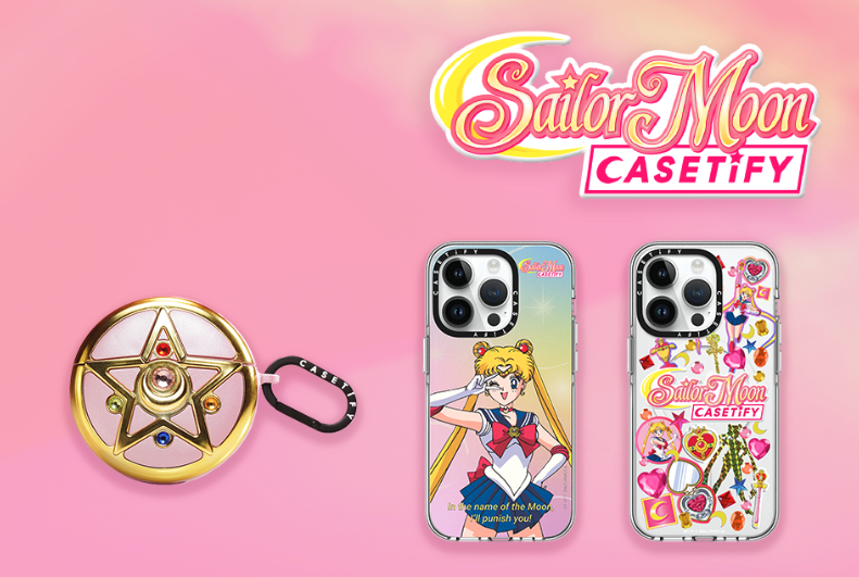 セーラームーン casetify airpodsproケース-