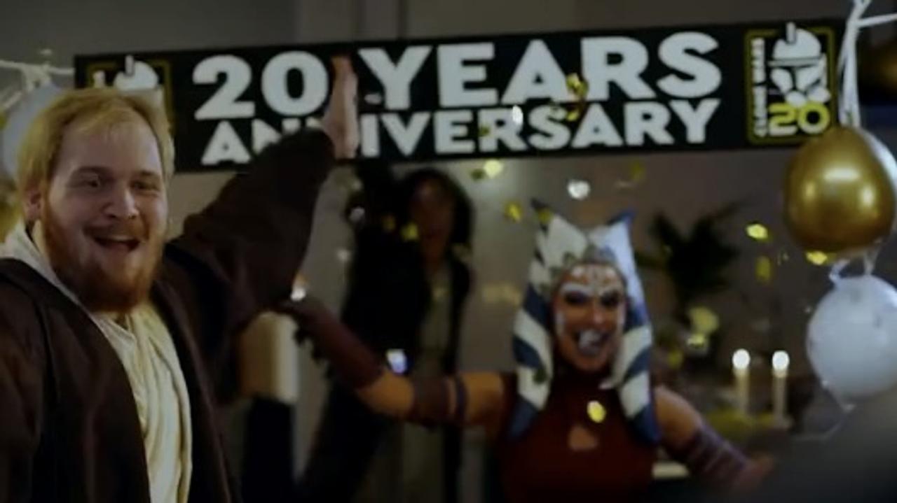 クローン・ウォーズ20周年を祝したサプライズパーティ動画がかわいい