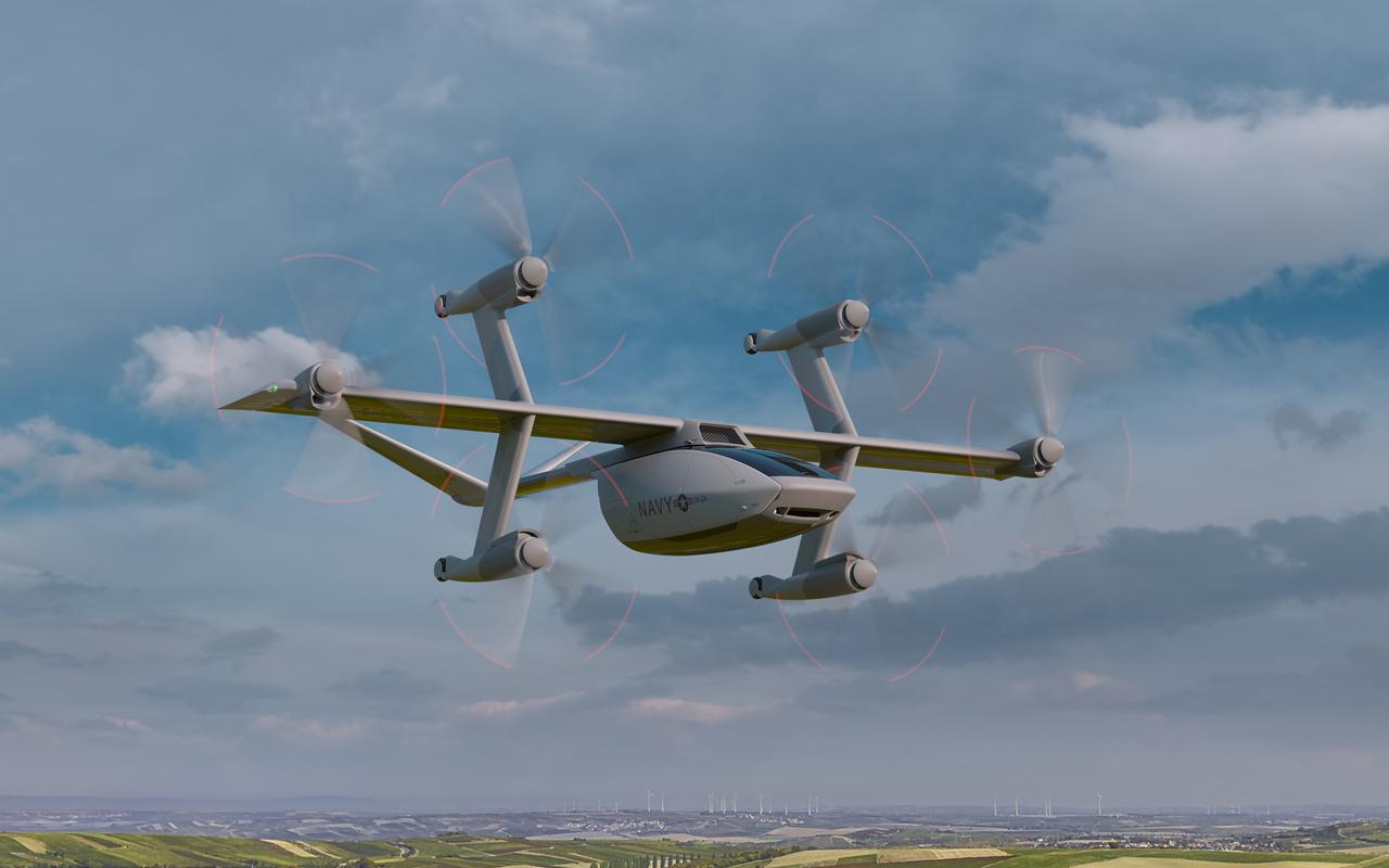 垂直離着陸機 eVTOL に試作機。生産開始は2025年を予定