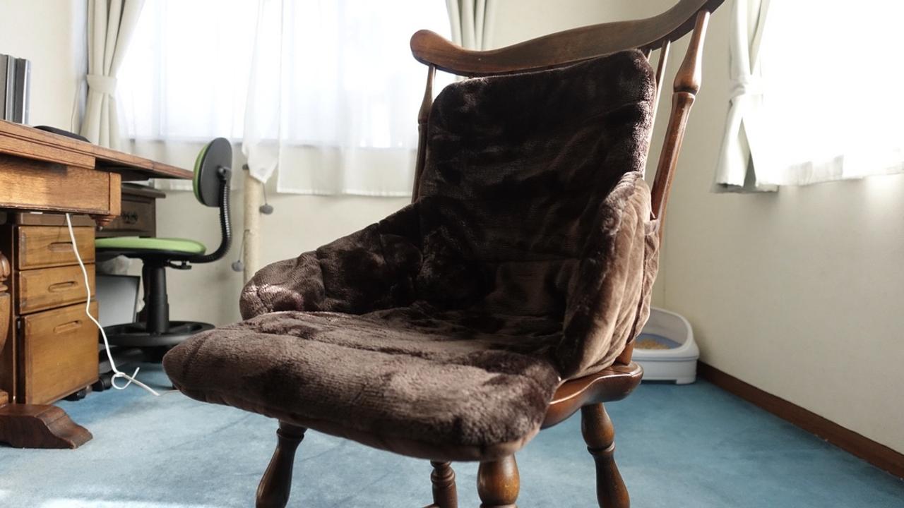 背中から太腿までを温めてくれる腰すっぽりヒーターを買ったら、仕事用の椅子がThroneになった