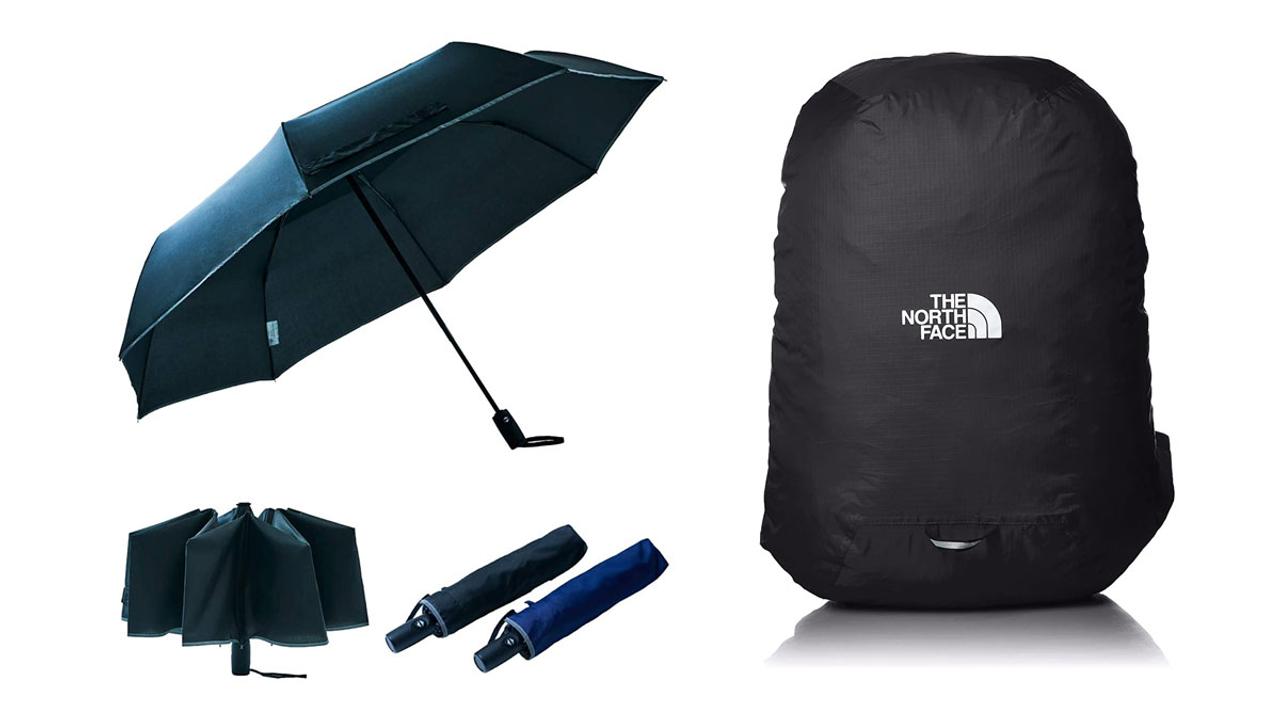 【Amazonタイムセール】雨の日対策に！折りたたみ傘やリュックのレインカバー