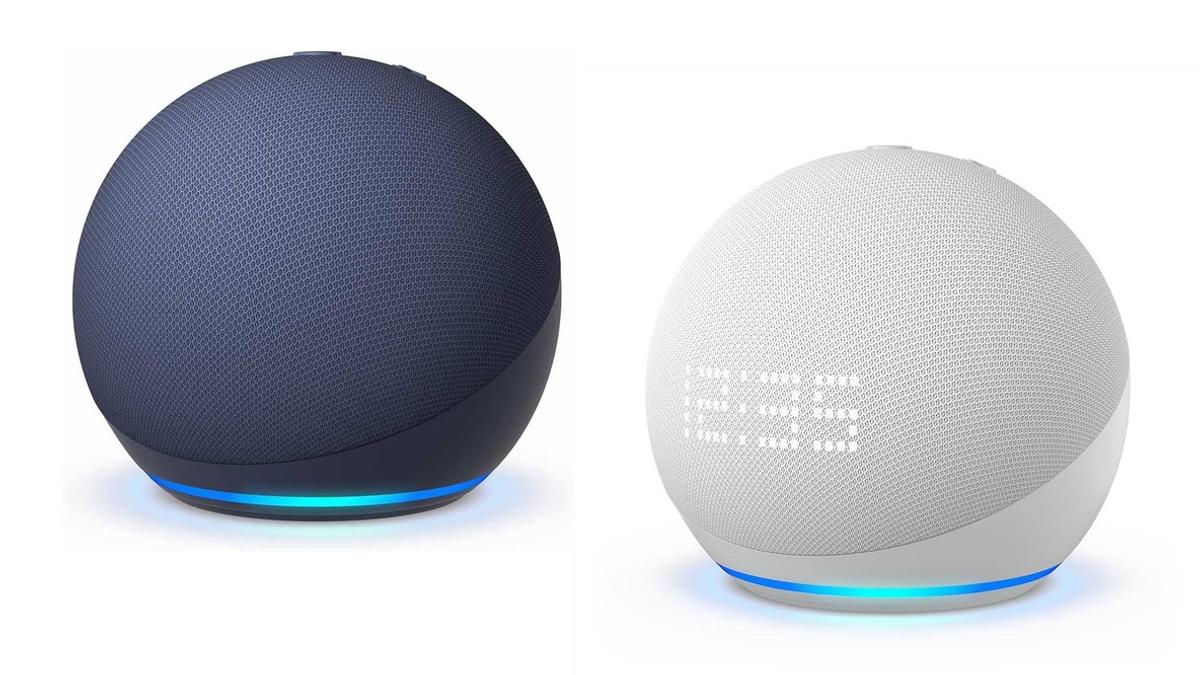 第5世代の「Echo Dot」は直感的。タップでアラームも止められます 