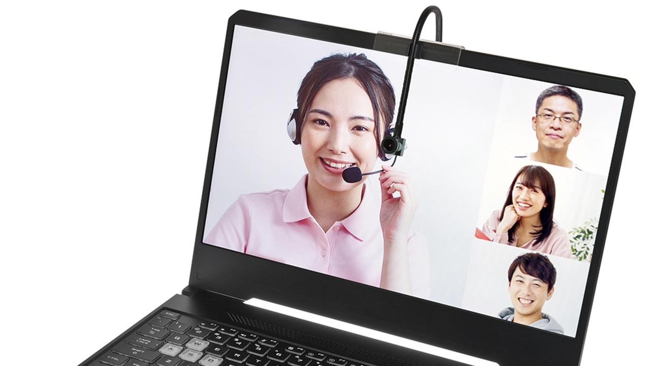 WEBカメラを無線化すれば簡易防犯カメラにもなりますね