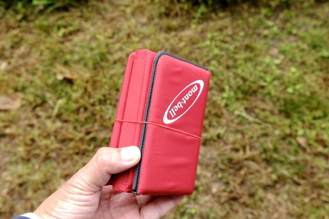 モンベルの｢タタミパッド｣を持ち歩こう。屋外のランチやピクニックで大活躍