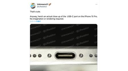 ついにiPhone 15 ProのUSB-Cポートがリークされた