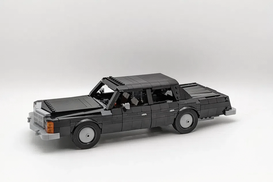MIB』が好きすぎてジェット付きの劇中車をレゴで作っちゃった 