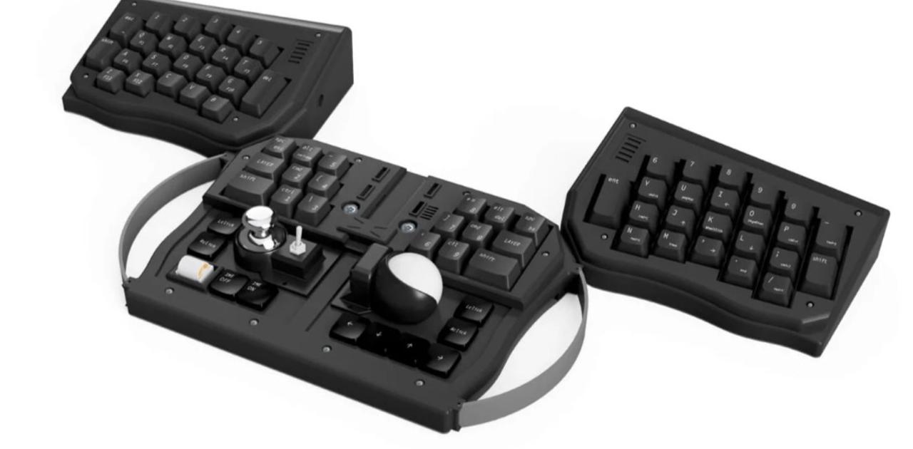 ゲームパッド形態に変形！ 手持ちに変化するキーボード | ギズモード 