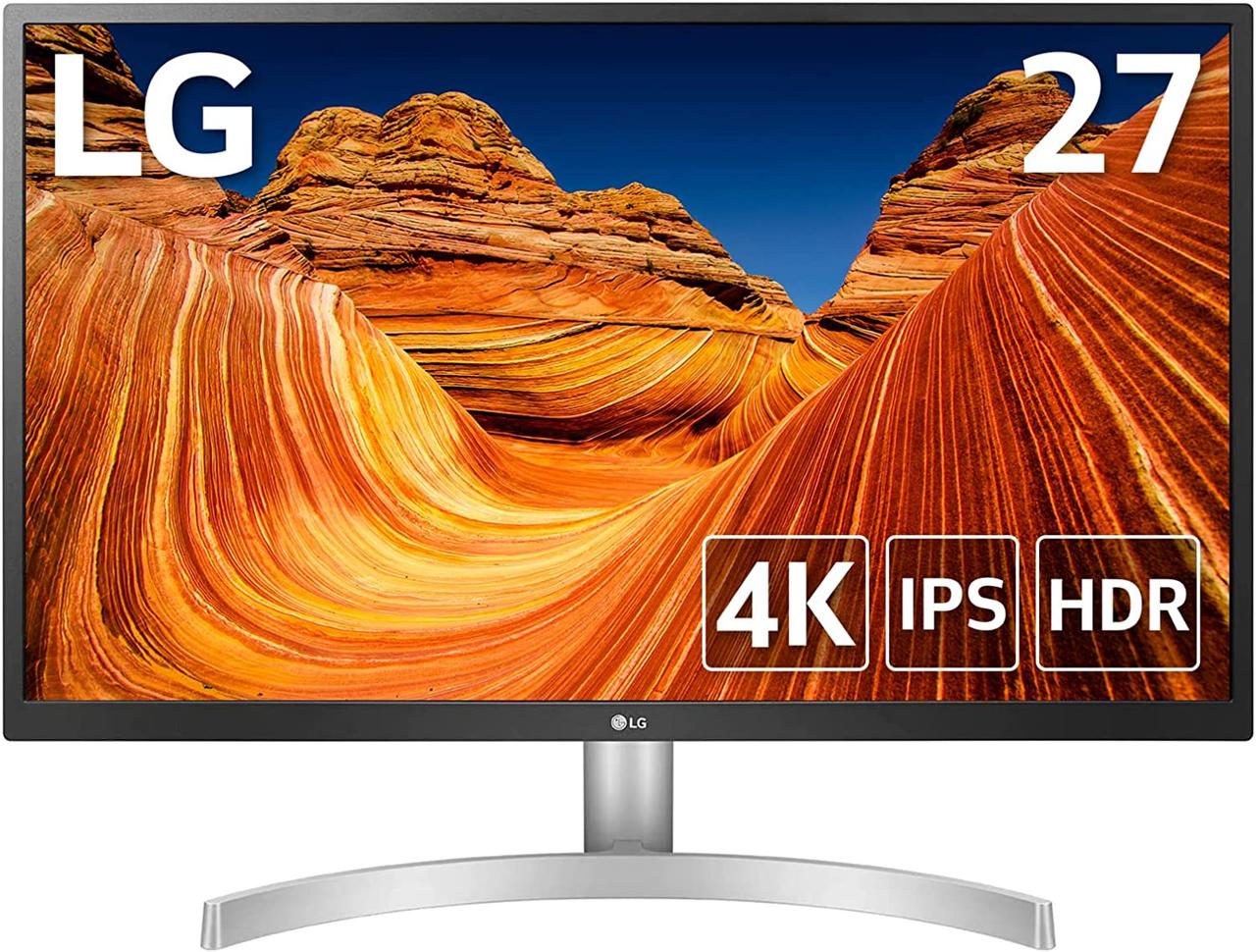 早い者勝ち❗️ 揺らし LG 4Kモニター 27UK600-W