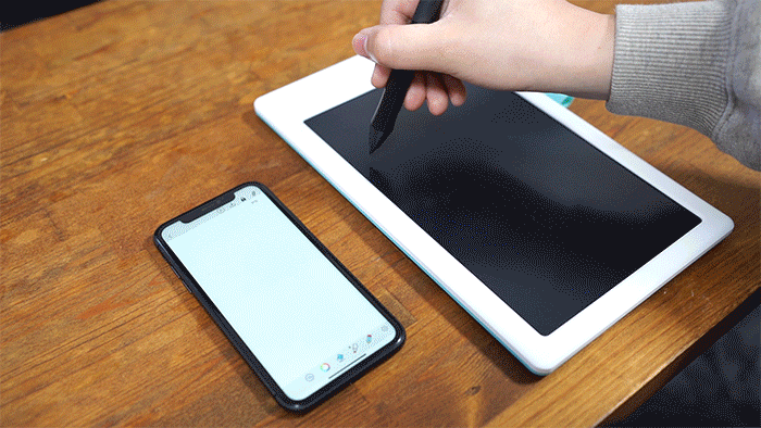 商品画像：Amazon | DigiNote Pro3 電子メモパッド 手書き ペンタブ スマホ 4