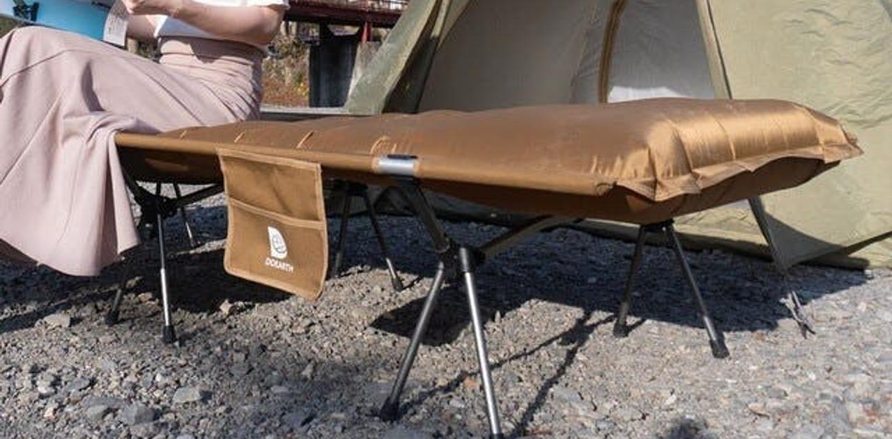 キャンプの寝床をグレードアップ！ ふかふか寝心地を実現でき